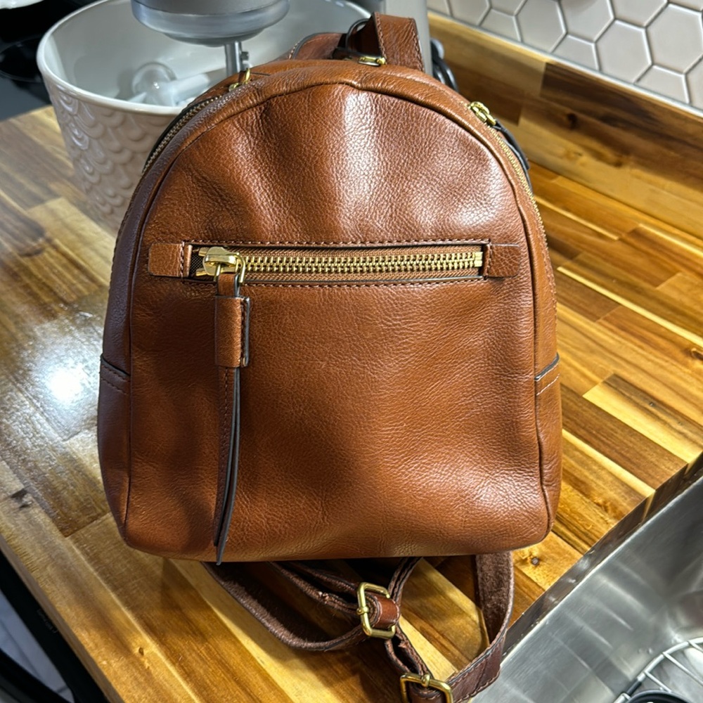 Fossil Megan Leather Backpack